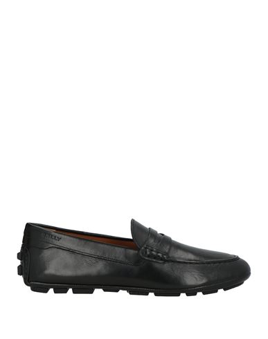 Bally Man Loafers Black Size 8 Leather In Black