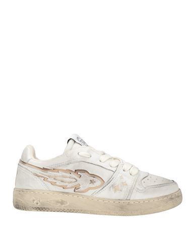 Enterprise Japan Woman Sneakers Off White Size 8 Calfskin In White