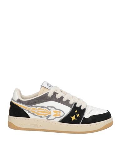 Enterprise Japan Woman Sneakers Grey Size 8 Cow Leather In Gray