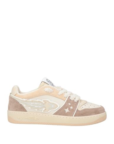 Enterprise Japan Woman Sneakers Taupe Size 7 Cow Leather In Brown