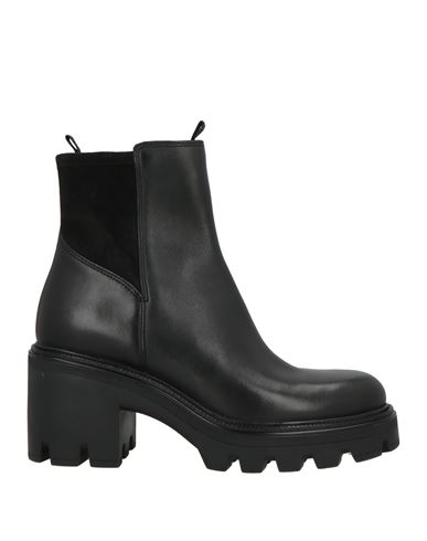 Rag & Bone Woman Ankle Boots Black Size 8 Leather, Textile Fibers In Black