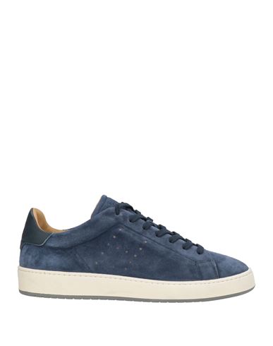 Hogan Man Sneakers Blue Size 8.5 Leather In Blue