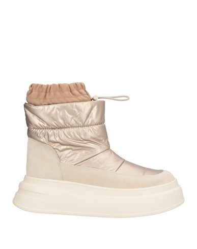 Tosca Blu Woman Ankle Boots Beige Size 7 Synthetisches Material In Neutral