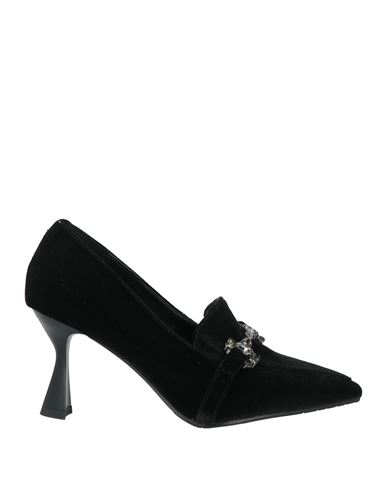 Tosca Blu Woman Pumps Black Size 7 Textile Fibers