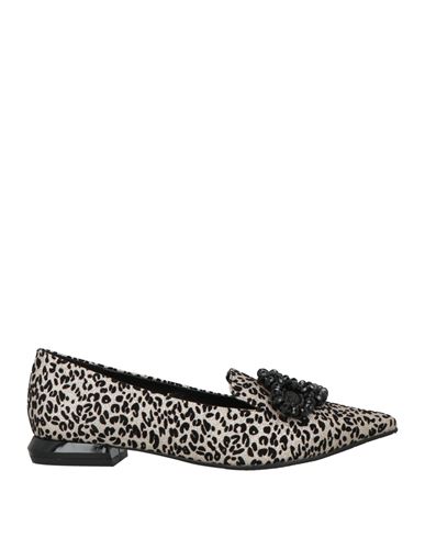 Tosca Blu Studio Woman Loafers Gold Size 7 Textile Fibers