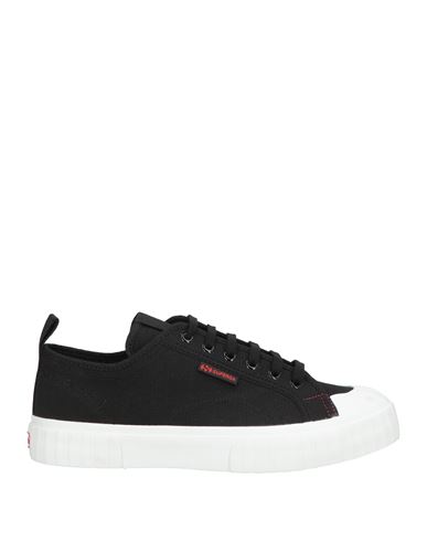 Superga Man Sneakers Black Size 9 Textile Fibers In Black