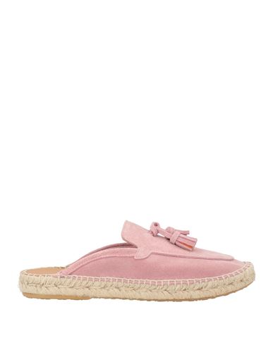 Abarca Woman Espadrilles Pink Size 6 Leather