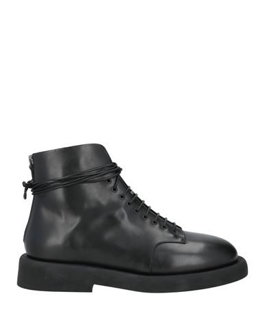 Marsèll Gomme Man Ankle Boots Black Size 9 Calfskin In Black