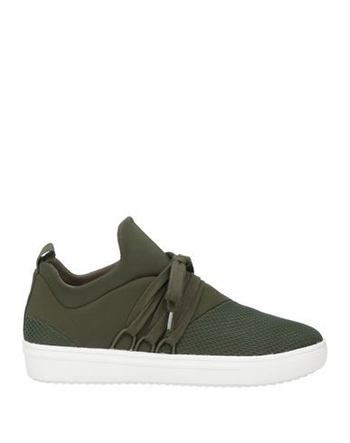 Axel Arigato Woman Sneakers Military Green Size 6.5 Leather, Textile Fibers In Green