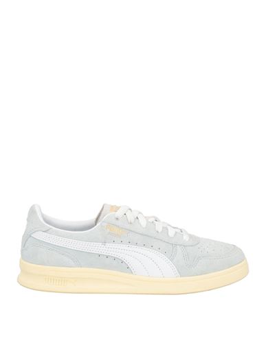 Puma Select Man Sneakers Sky Blue Size 9 Leather In Blue