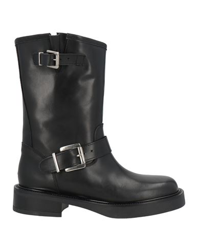 Ovyè Ovyé Woman Ankle Boots Black Size 8 Calfskin In Black