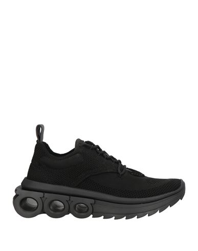 Ferragamo Man Sneakers Black Size 10.5 Recycled Polyester