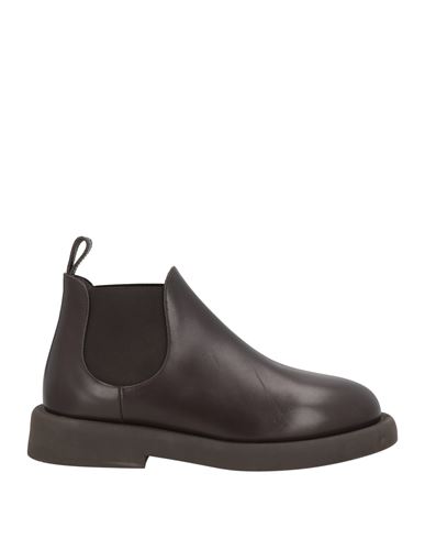 Marsèll Gomme Man Ankle Boots Dark Brown Size 9 Calfskin