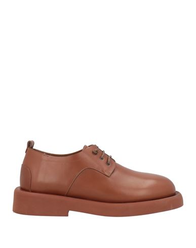 Marsèll Gomme Woman Lace-up Shoes Brown Size 8 Calfskin In Brown