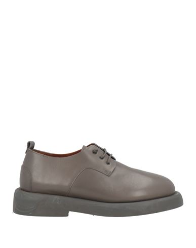 Marsèll Gomme Woman Lace-up Shoes Grey Size 8 Calfskin In Brown