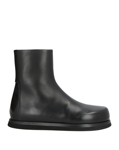 Marsèll Woman Ankle Boots Black Size 8 Calfskin In Black