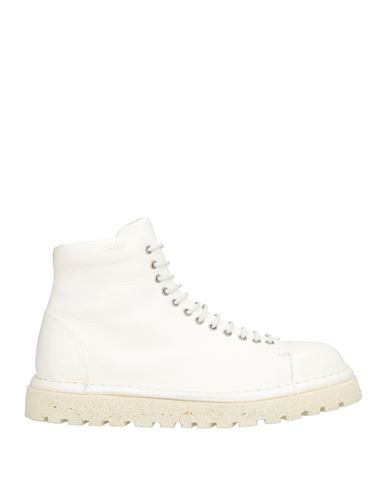 Marsèll Gomme Woman Ankle Boots White Size 7 Leather In White