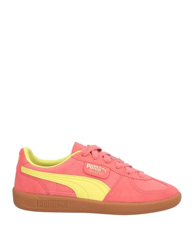 Puma Woman Sneakers Salmon Pink Size 7.5 Leather In Pink