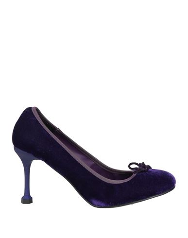 Tosca Blu Woman Pumps Purple Size 7 Textile Fibers In Purple