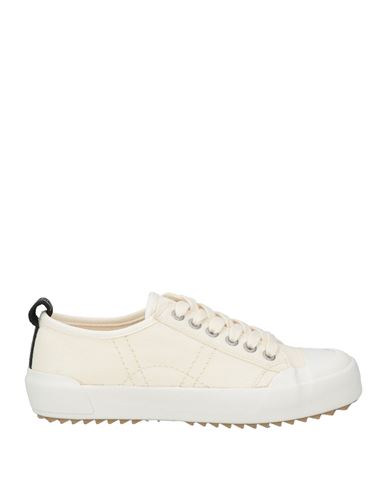 Emu Australia Woman Sneakers Ivory Size 8 Textile Fibers In White