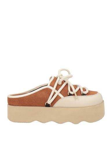 Scholl Lace-up Platform Slippers In Multi