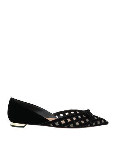Aquazzura Romantic Ballet Flats Made Of In Multi