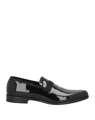 Rossi Shoes Man Loafers Black Size 7 Leather In Black