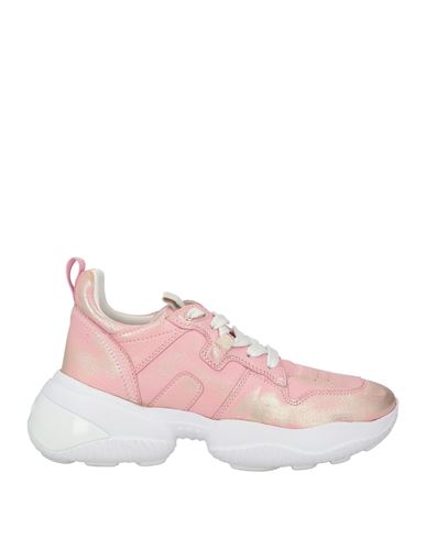 Hogan Woman Sneakers Pink Size 6 Leather In Pink