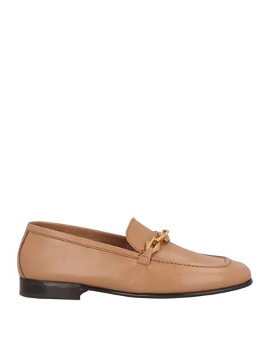 Jimmy Choo Woman Loafers Camel Size 6 Calfskin In Brown