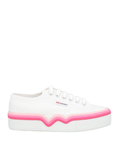 Superga Woman Sneakers White Size 7.5 Textile Fibers