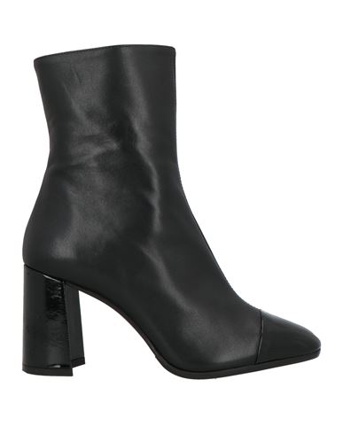 Carel Paris Woman Ankle Boots Black Size 7.5 Leather
