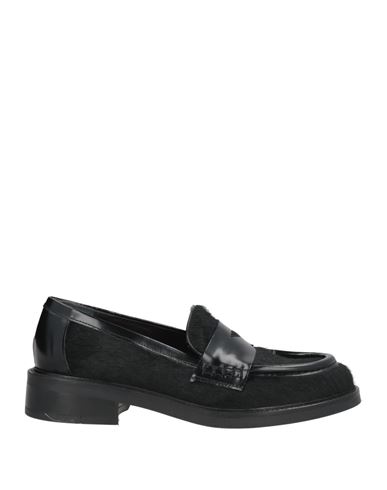 Bruglia Woman Loafers Black Size 6 Leather In Black