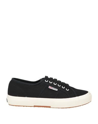 Superga Man Sneakers Black Size 9 Textile Fibers In Black