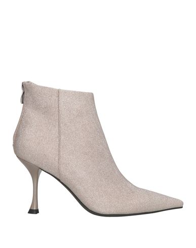 Tosca Blu Woman Ankle Boots Platinum Size 7 Synthetisches Material In Gray