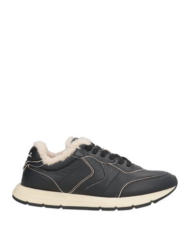 Voile Blanche Man Sneakers Black Size 9 Leather In Black
