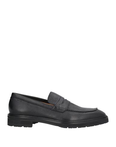Bally Man Loafers Black Size 9 Leather In Black