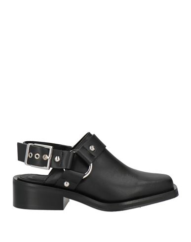Ganni Woman Mules & Clogs Black Size 8 Synthetisches Material In Black
