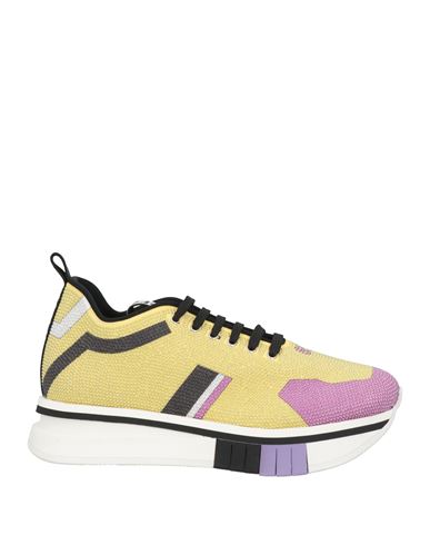 Fabi F65 Woman Sneakers Yellow Size 8 Synthetisches Material In Yellow