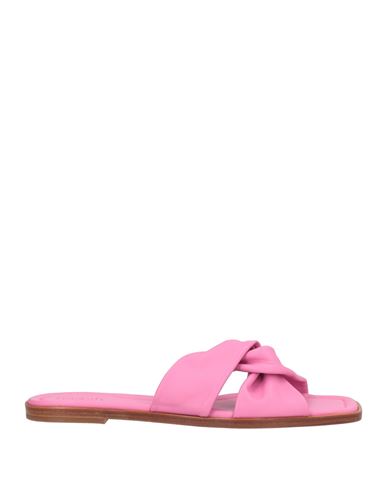 Ba&sh Ba & Sh Woman Sandals Pink Size 11 Leather In Pink