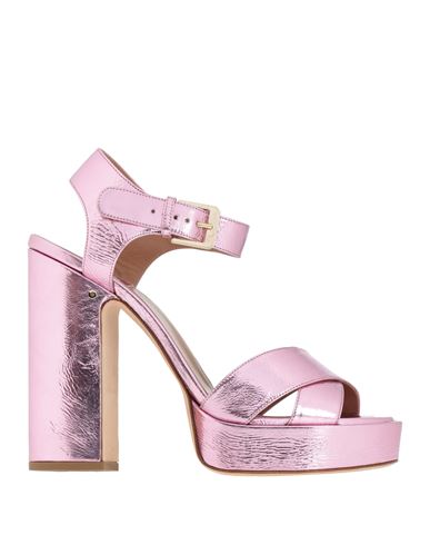 Laurence Dacade Woman Sandals Pink Size 8 Calfskin In Pink