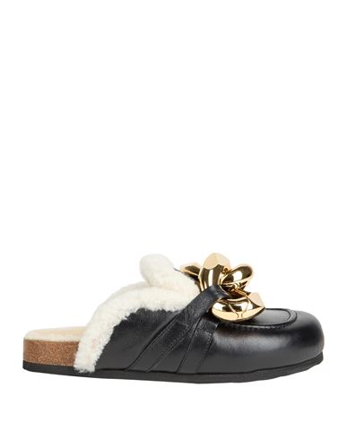 Jw Anderson Man Mules & Clogs Black Size 8 Calfskin In Black