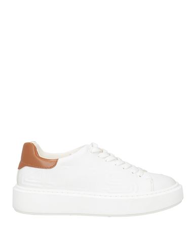 Paciotti 4us Woman Sneakers White Size 8 Leather In White