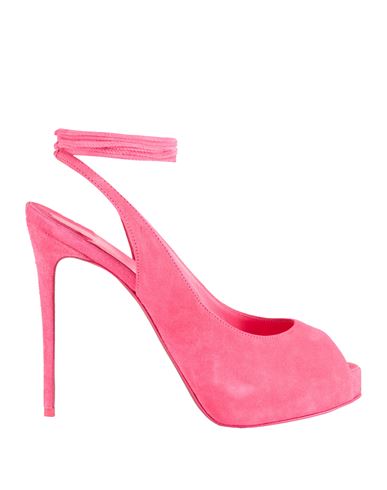 Christian Louboutin Woman Thong Sandal Pink Size 8 Leather