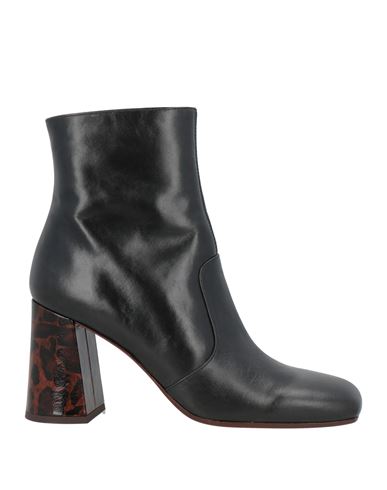 Chie Mihara Woman Ankle Boots Black Size 11 Leather