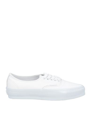 Vans Man Sneakers White Size 8 Leather