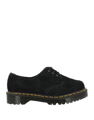 Dr. Martens Man Lace-up Shoes Black Size 7.5 Leather In Black