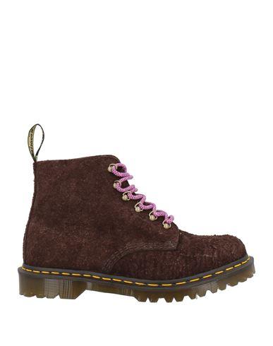Dr. Martens Man Ankle Boots Chocolate Brown Size 9 Leather In Brown