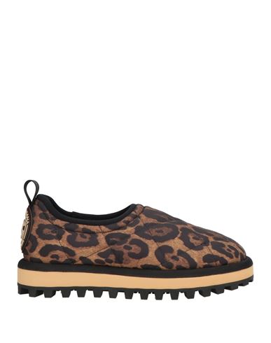 Dolce & Gabbana City Leopard-print Slip-on Shoes In Animal Print