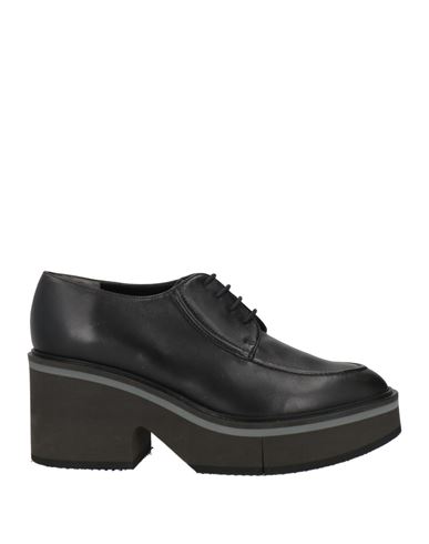 Clergerie Woman Lace-up Shoes Black Size 7.5 Lambskin In Black