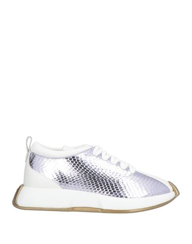Giuseppe Zanotti Woman Sneakers Lilac Size 8 Leather In Purple